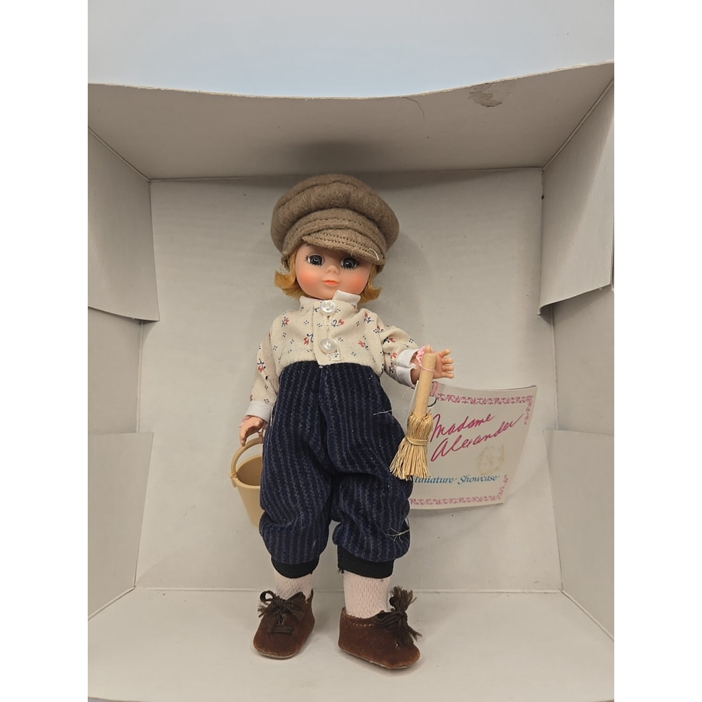 Madame Alexander Vintage 8" Doll Tom Sawyer #491 * New in Box w/Stand